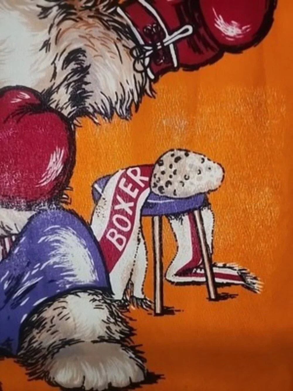 Boxer Dog Boxing Hanging Flag Wall Decor Panel Time By Wesco Reltex 28 X‎ 20
